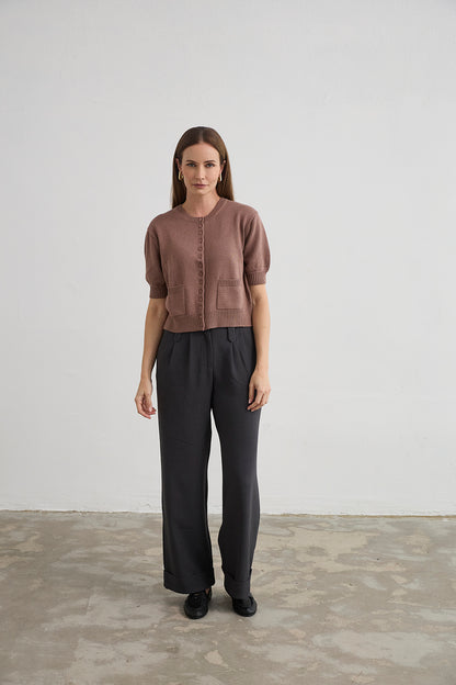 Eternal Cardigan Brown