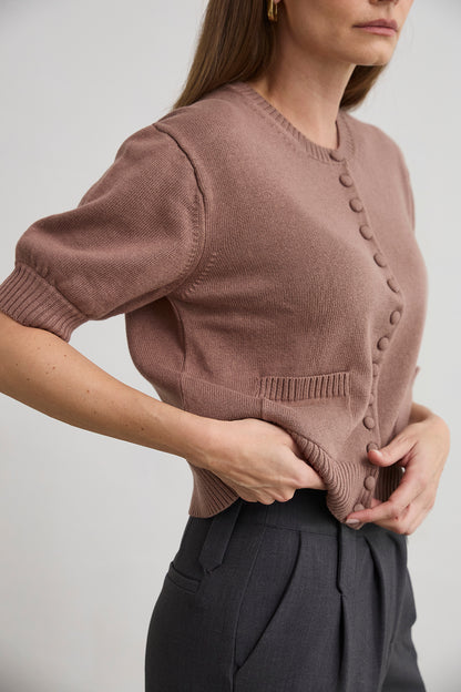 Eternal Cardigan Brown