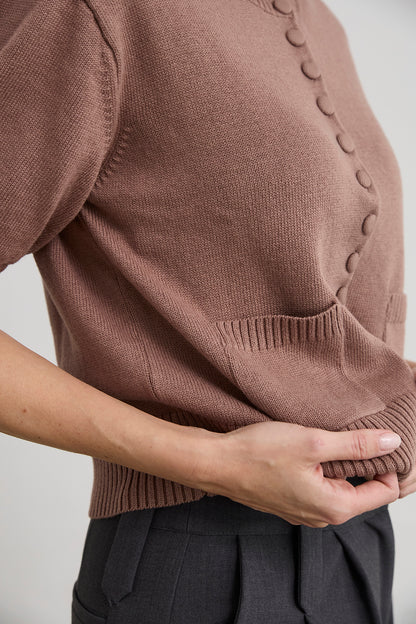 Eternal Cardigan Brown