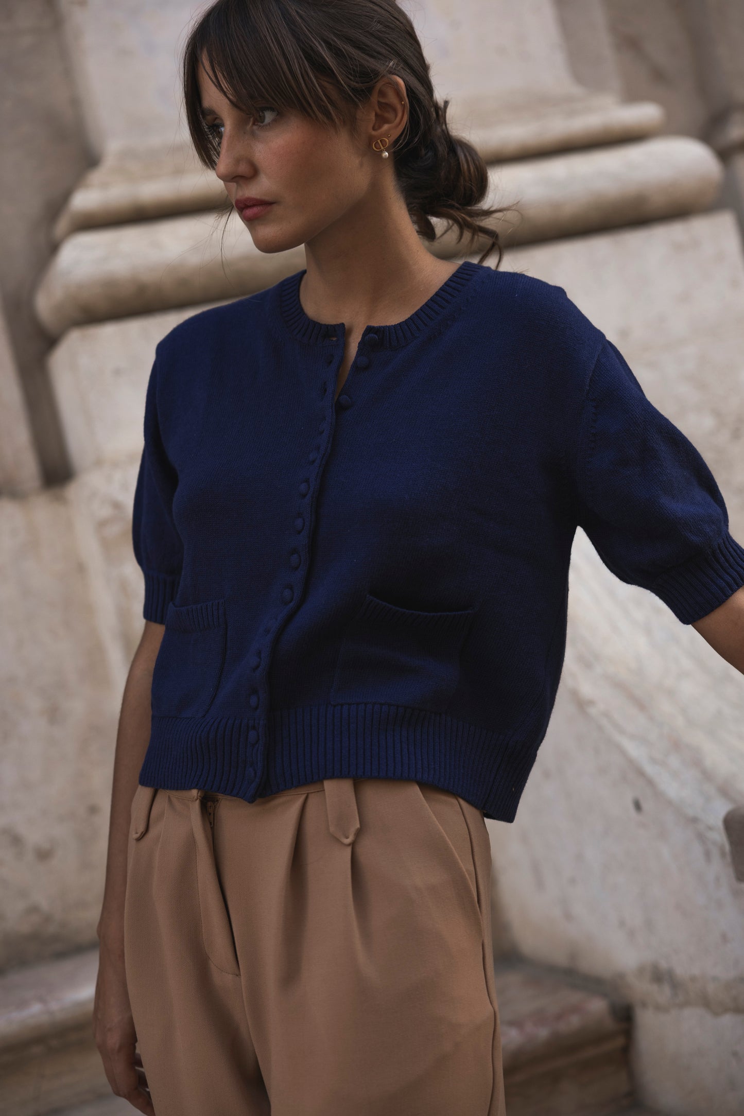 Eternal Cardigan Navy