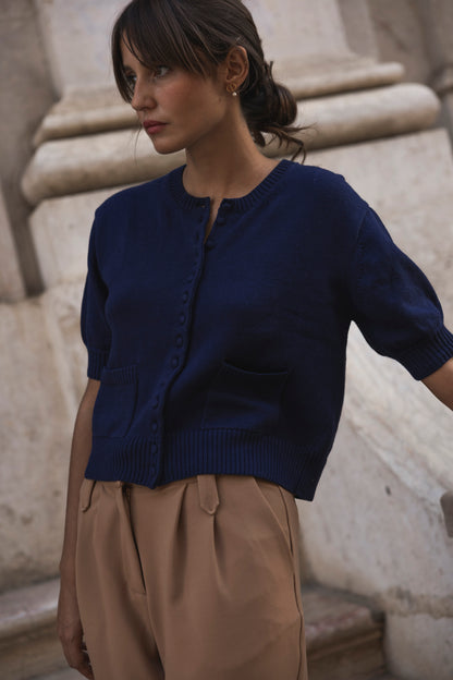 Eternal Cardigan Navy