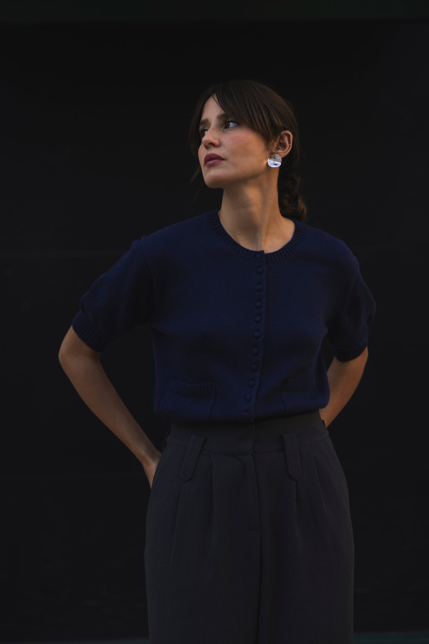 Eternal Cardigan Navy